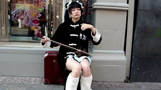 Meet Lili from China With A Beautiful Performance Using Traditional Chinese Instrument the Erhu.