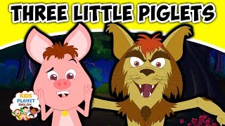 THREE LITTLE PIGLETS - English Fairy Tales | Bedtime Stories | English Cartoon For Kids