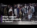 Yemen: At least 78 people killed in stampede