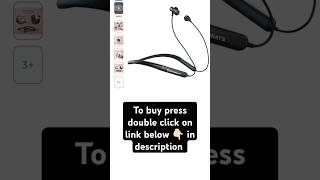 CrossBeats Shuffl ANC Neckband Bluetooth Wireless in Ear Earphones | Dual Device Pairing | AI ENC