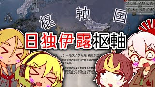 【Hoi4】結成！モスクワ＝ベルリン＝東京枢軸！あれっ…何か足りないような？