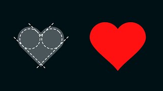 Heart Design in INKSCAPE 1.0