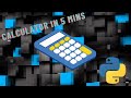 HOW I made Calculator GUI in PYTHON in 5 MINS!