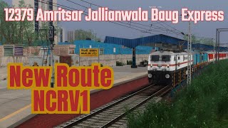 All Aboard the #12379# Amritsar #Jallianwala Baug Express: Exploring the New NCRV1 Route