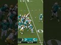 Tua throws a Touchdown to Waddle #nfl #shorts #viral