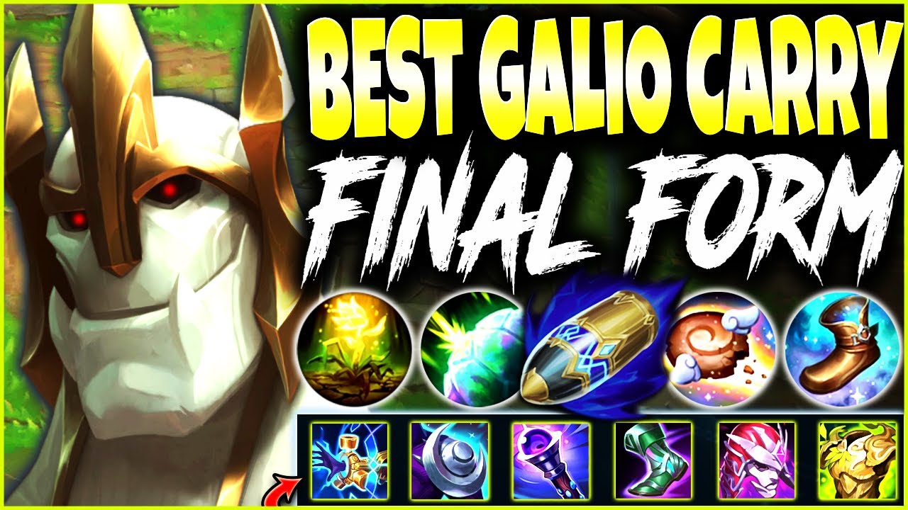 Meet The FINAL FORM Of Our MOST OP GALIO 29% Bonus DAMAGE Season 13 ...