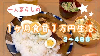 １ヶ月食費１万円生活【その２】一人暮らしの食費節約/一口コンロ