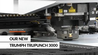 Our new machine - Trumpf TruPunch 3000