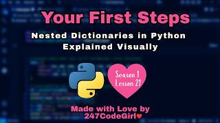 Nested Dictionaries in Python Explained Visually Season 1 Lesson 21