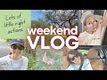 WEEKEND VLOG 🩵 | Trying To Pull Myself Out Of A Rut With Walks, Books, Self Care & Writing.