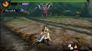 【MH4G】ギルクエ140テオ・テスカトル 10分台 大剣ソロ