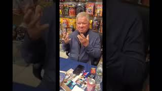 William Shatner At Pandora’s Box Toys \u0026 Collectibles