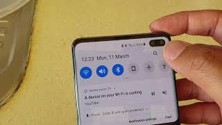 Samsung Galaxy S10 / S10+: How to Forget Wifi Network Connection