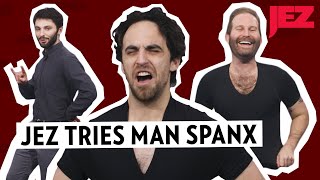 Men Try on Spanx