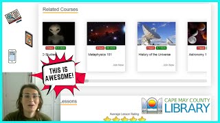 How to Use: Universal Class with Michelle Gannon from the Cape May County Library.
