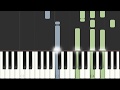 Lady Gaga "Million Reasons" piano accompaniment, sheet music synthesia preview
