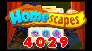 ホームスケープス LEVEL 4029  Homescapes Level 4029  No coin 攻略