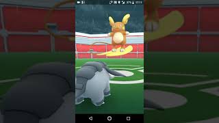 ポケモンGO「ソロレイドでライチュウ（アローラのすがた）をGETするまで」（12）