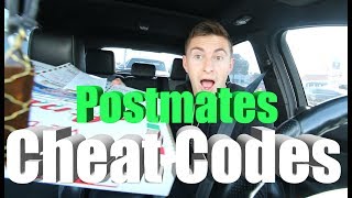 POSTMATES CHEAT CODES - How to maximize time, make more money, tips and tricks.