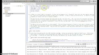 Java Programming Week 1 Screencast
