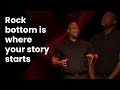 Rock bottom is where your story starts | Manny Fraser | TEDxOshawa