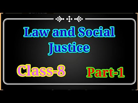 Law And Social Justice, Part-1 - YouTube