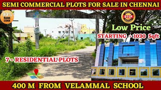 Residential + Semi Commercial Plots For Sale in Chennai #Guduvanchery #plots #landforsaleinchennai