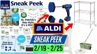 ✨ALDI NEW SNEAK PEEK (2/19-2/25):🚨Week 3 FEBRUARY 2025! Upcoming ALDI Finds! GREAT SALE!