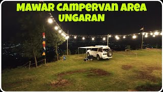 CAMPING MAWAR CamperVan Area - Ungaran || Pertama Kali Camping Sendirian