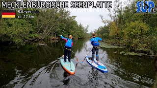 Rätzseerunde auf der Mecklenburgischen Seenplatte  | SUP-Tagestour im Oktober 🍂 (ca. 17 km)