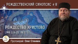 Рождественский синопсис #8.  РОЖДЕСТВО ХРИСТОВО (Мф. 1:24-25; Лк. 2:1-70). Протоиерей Олег Стеняев