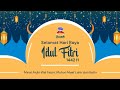 Selamat Hari Raya Idul Fitri 1442 H