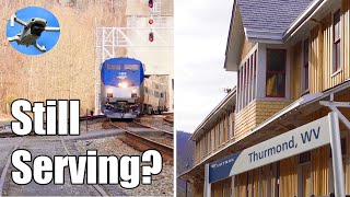 America's Least Used Amtrak Station? 120 Years Old! \u0026 Still Serving! Amtrak Arriving at the Station!