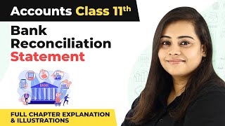 Class 11 Accounts Chapter 12|Bank Reconciliation Statement Full Chapter Explanation & Illustrations