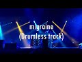 twenty one pilots - migraine (drumless track cover + E-Perc)