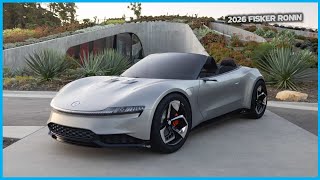 2026 Fisker Ronin: The 4-Door Convertible EV Redefining Luxury and Speed!