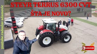 STEYR TERRUS 6300 CVT:ŠTA JE NOVO? ; WHAT'S NEW? ; DIREKTOR PROBA STEYR 4145 PROFI CVT