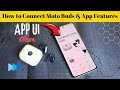 How to connect Moto Buds to Android, iPhone or Laptop & Moto Buds App Features