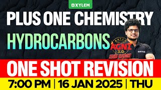 Plus One Chemistry Hydrocarbons - One Shot Revision