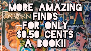 @Comix4Cheap Does It Again! $0.50 CENT COMIC BOOK HAUL VIDEO!