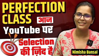 Perfection Class | English For Bank/SSC Exams | Mission Final Selection | Govt Job | Nimisha Bansal