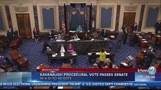 Senate advances Supreme Court nominee Brett Kavanaugh to final confirmation