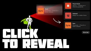 Click, Reveal - The Easiest Greensock Animation Tutorial
