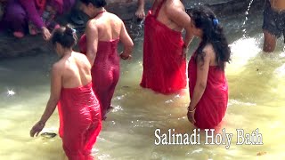 SALINADI MELA 2021 | Sali nadi Open Holy Bath Ganga Snan latest | सलिनदी