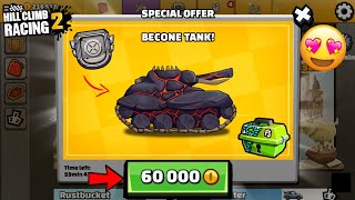 BECOME TANK WITH ADVENTURE RANK !! IN  - Hill Climb Racing 2