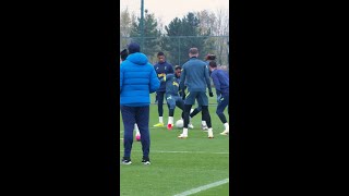 Dele's OUTRAGEOUS nutmeg in training! #Shorts