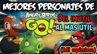 🎇Top🎇 | Personajes del angry birds Go! del inutil al mas util | Red bird 2