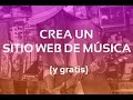 Crear una página web de música en menos de 37 minutos