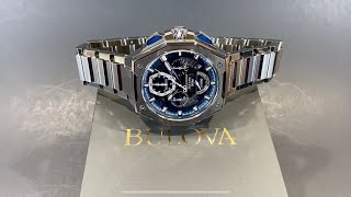 New Steel and Blue BULOVA PRECISIONIST X 10th Anniversary