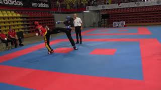 Chaymae Kadi v Elizabeta Crnkovic  WAKO European Championships 2017